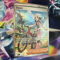 Pokemon Dawn 129/094 Full Art Trainer Supporter Holo English TCG - Image 2