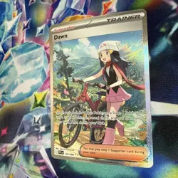 Pokemon Dawn 129/094 Full Art Trainer Supporter Holo English TCG - Image 3