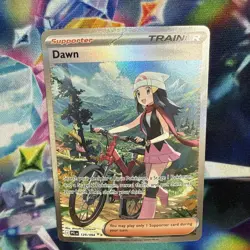 Pokemon Dawn 129/094 Full Art Trainer Supporter Holo English TCG - Image 5