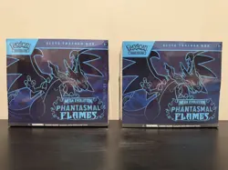Pokemon TCG Mega Evolution Phantasmal Flames ETB *LOT OF 2* - Image 1