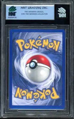 1999 Pokemon Base Set unlimited #8 Machamp Holo MNT 8 NM-MT - Image 2