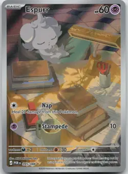 Espurr 095/088 Holo Illustration Rare Perfect Order Pokemon NM/M - Image 1