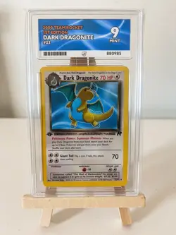 Pokemon TCG Dark Dragonite 1st Edition Team Rocket 22 Ace 9 - Image 1
