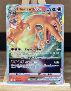 Pokemon Charizard Vstar 019/159 Crown Zenith NM Ultra Rare - Image 1