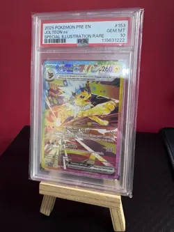 2025 Pokemon Pre En Jolteon ex PSA 10 Special Illustration Rare 153/131 - Image 1