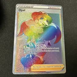 Pokemon TCG Opal 197/185 Trainer Secret Rainbow Rare Vivid Voltage NM/M - Image 1