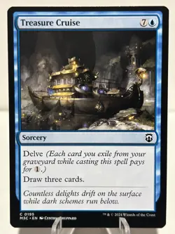 Treasure Cruise 195 C Commander: Modern Horizons 3 NM MTG - Image 1