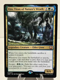 Uro, Titan of Nature's Wrath 277 M Commander: Modern Horizons 3 NM MTG - Image 1