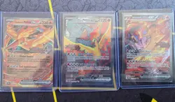 Pokemon TCG Team Rocket's Moltres ex Destined Rivals Stamped UPC Promo Set - Image 1