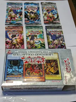 6x SEALED PACKS Yu-Gi-Oh! Legendary Collection 25th Anniversary Edition OPEN BOX 83717860433 - Image 5