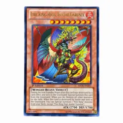 Yugioh Fire King High Avatar Garunix SDOK-EN001 Ultra Rare 1st Ed NM - Image 1