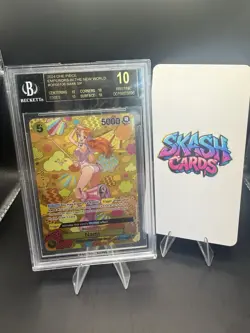 BGS 10 BLACK LABEL One Piece Nami SP OP08-106 Emperors of the New World - Image 1