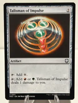 Talisman of Impulse 311 U Commander: Modern Horizons 3 NM MTG - Image 1