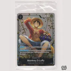 One Piece Card Game Monkey D Luffy P-075 Tin Set Vol.2 Promo Sealed English - Image 1