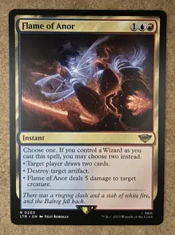 Flame of Anor - The Lord Of The Rings - NM MTG - Image 1