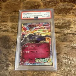 Zerneas EX 25th Anniversary Promo PSA 10 Pokemon Card New - Image 1