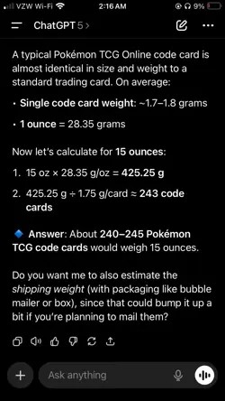 Pokemon TCG Online Code Cards Un-Used Codes x240 - Image 3