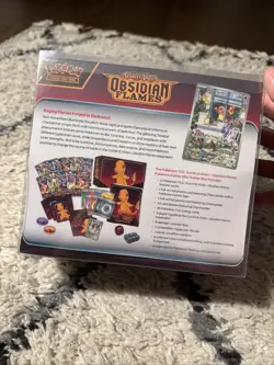 Pokemon Center Scarlet & Violet Obsidian Flames Elite Trainer Box (SEALED) - Image 3