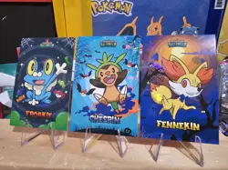 Pokemon Halloween Card Database - Froakie, Chespin, Fennekin - 3 Card Lot - Image 3