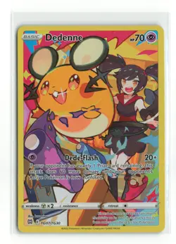 DEDENNE TG07/TG30 TRAINER GALLERY BRILLIANT STARS POKEMON TCG NM - Image 1