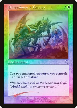 Diversionary Tactics FOIL Apocalypse PLD White Uncommon MAGIC CARD ABUGames - Image 1