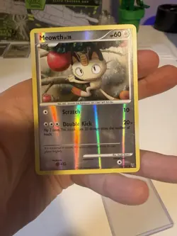 Pokemon TCG Meowth Supreme Victors Reverse Holo Card 114/147 - Image 3