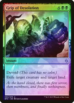 Grip of Desolation FOIL Battle for Zendikar PLD Uncommon MAGIC CARD ABUGames - Image 1