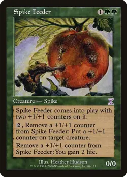 Spike Feeder Time Spiral - Timeshifted NM Green Special MAGIC CARD ABUGames - Image 1