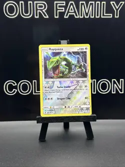 Rayquaza 106/145 Sm Guardians Rising Reverse Holo Pokemon Card - Image 1