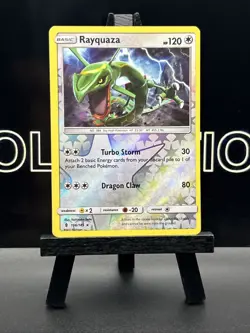 Rayquaza 106/145 Sm Guardians Rising Reverse Holo Pokemon Card - Image 2