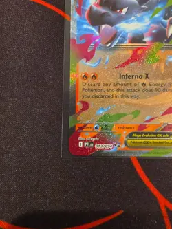Pokemon TCG: Mega Charizard X ex 013/94 Phantasmal Flames Near Mint Card. - Image 4