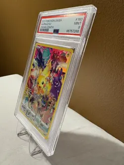 PSA 9 | Crown Zenith Pikachu #160 Pokemon Card Full Art 2023 - Image 4