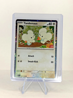 Pokemon TCG NM Tandemaus (Cosmos Holo) 167/193 Miscellaneous Cards 2023 - Image 1