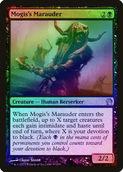 Mogis's Marauder FOIL Theros PLD Black Uncommon MAGIC GATHERING CARD ABUGames - Image 1