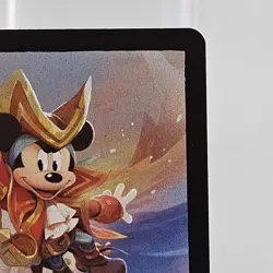 Lorcana Azurite Sea Mickey Mouse Pirate Captain Cold Foil 103/204 Disney Card NM - Image 4