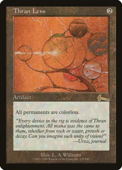 Thran Lens Urza's Legacy NM Artifact Rare MAGIC THE GATHERING CARD ABUGames - Image 1