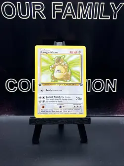 Pokemon Card Kangaskhan Jungle 1st Edition Rare 21/64 Near Mint - Image 1