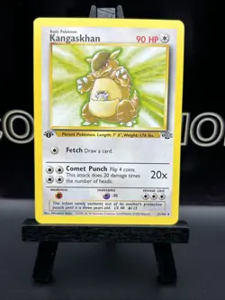 Pokemon Card Kangaskhan Jungle 1st Edition Rare 21/64 Near Mint - Image 2