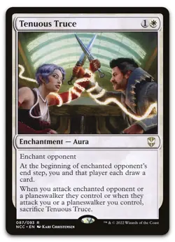 Tenuous Truce #87 (NM) Streets New Capenna NCC Magic MTG - Image 1