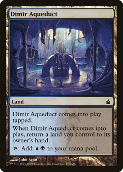 Dimir Aqueduct Ravnica: City of Guilds PLD Land Common MAGIC CARD ABUGames - Image 1