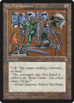 Icy Manipulator Ice Age PLD Artifact Uncommon MAGIC GATHERING CARD ABUGames - Image 1
