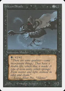 Frozen Shade Unlimited PLD Black Common MAGIC THE GATHERING MTG CARD ABUGames - Image 1