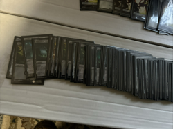 Warhammer 40k Necron Dynasties Commander Deck 160 sleeves + box MTG Complete Set - Image 4