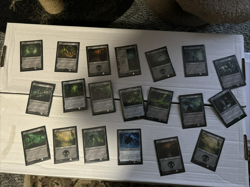 Warhammer 40k Necron Dynasties Commander Deck 160 sleeves + box MTG Complete Set - Image 5
