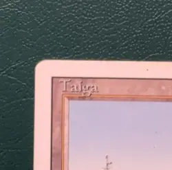Wizards of the Coast Taiga MTG Land Green Red Rob Alexander - Image 2