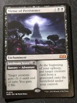 Virtue Of Persistence - WOE - MTG - EN - NM - 0115 - Image 1