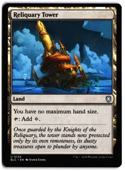 Reliquary Tower NM BLC Commander: Bloomburrow MTG - Image 1