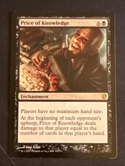 1x Price of Knowledge (89) Commander 2013 MP MTG Magic the Gathering x1 MKE - Image 1