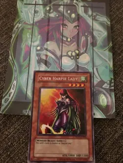 Yugioh 1x Cyber Harpie Lady Secret Rare RP01-EN096 Retro Pack 2020 Reprint NM - Image 1