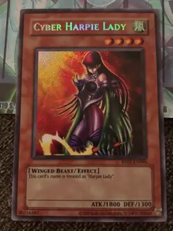 Yugioh 1x Cyber Harpie Lady Secret Rare RP01-EN096 Retro Pack 2020 Reprint NM - Image 2